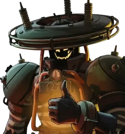 Deadlock Seven Hero Mascot